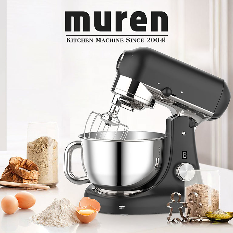 5L Multifunction Diecast Aluminum Electric Home Mixer Machine Muren